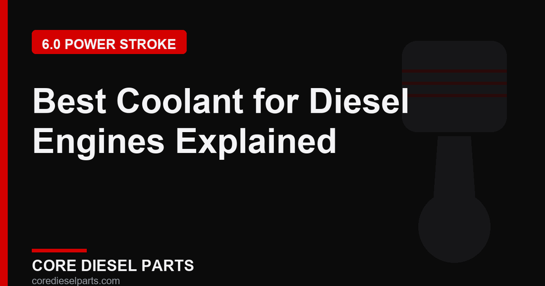 Best Coolant for Diesel Engines Explained