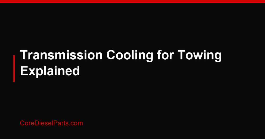 Transmission Cooling for Towing Explained