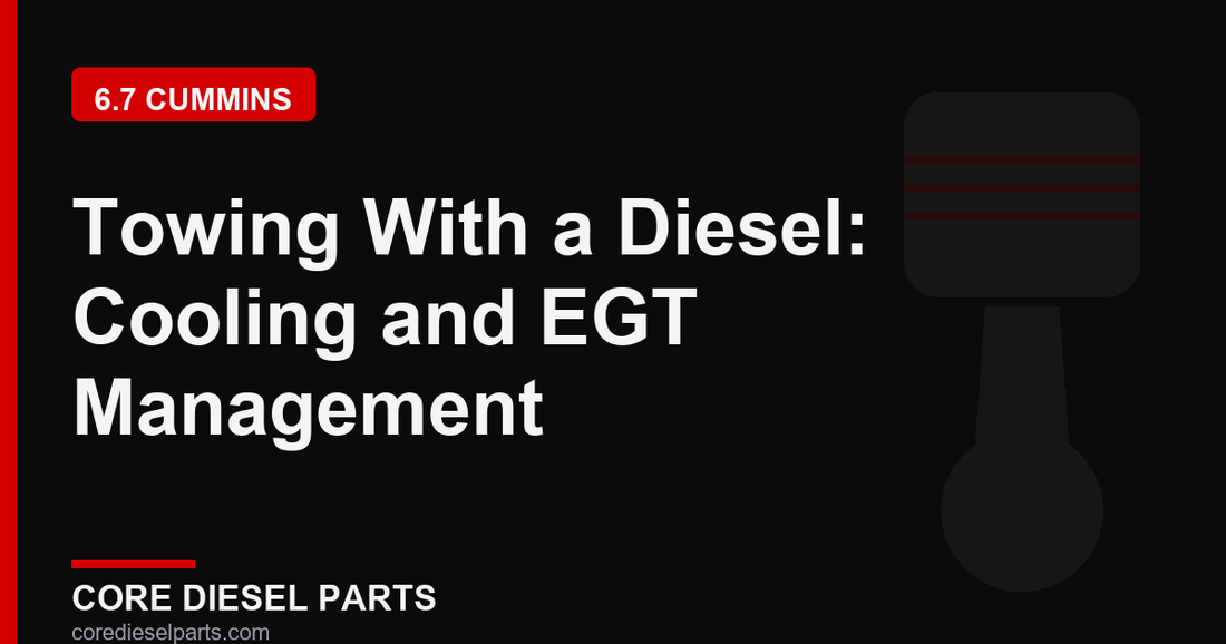 Towing With a Diesel: Cooling and EGT Management