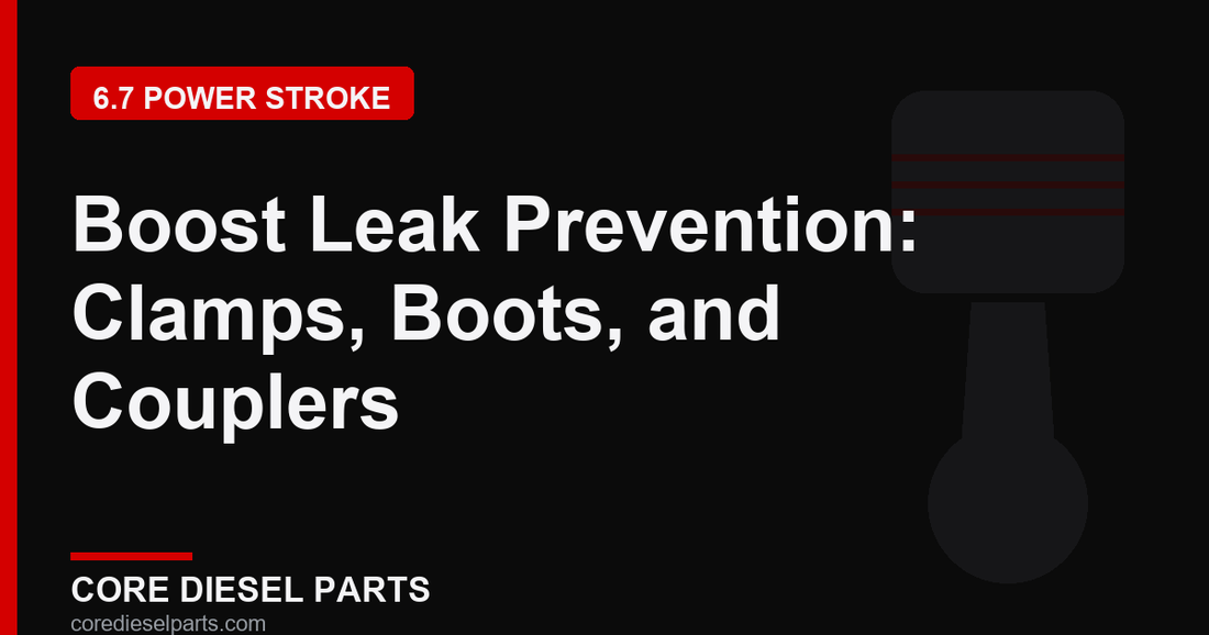 Boost Leak Prevention: Clamps, Boots, and Couplers