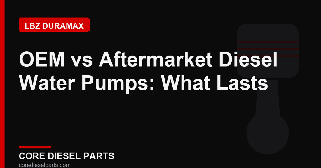 OEM vs Aftermarket Diesel Water Pumps: What Lasts