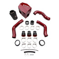 Wehrli 13-18 Cummins 6.7L Stage 2 High Flow Bundle Kit - WCFab Red - Cold Air Intake | WCF100447-RED