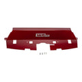 Wehrli 13-18 Cummins Fabricated Aluminum Radiator Cover - WCFab Red | WCF100546-RED