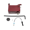 Wehrli 07.5-10 GM Duramax LMM OEM Placement Coolant Tank - Candy Red - Coolant Reservoir for LMM Duramax | WCF100646-CR