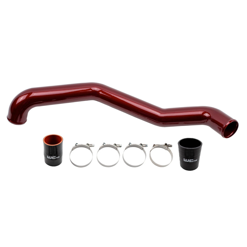 Wehrli 17-19 GM Duramax L5P Driver Side 3in Intercooler Pipe - Bengal Grey for L5P Duramax | WCF100708-BG