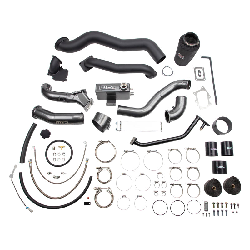Wehrli 01-04 Chevrolet 6.6L LB7 Duramax S400 Twin Turbo Kit (No Turbo) - Bengal Blue - Turbocharger | WCF100570-BB