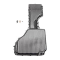 Wehrli 17-19 GM Duramax WCFab X PPE High Capacity Aluminum Oil Pan - Gloss Black | WCF100133-GB