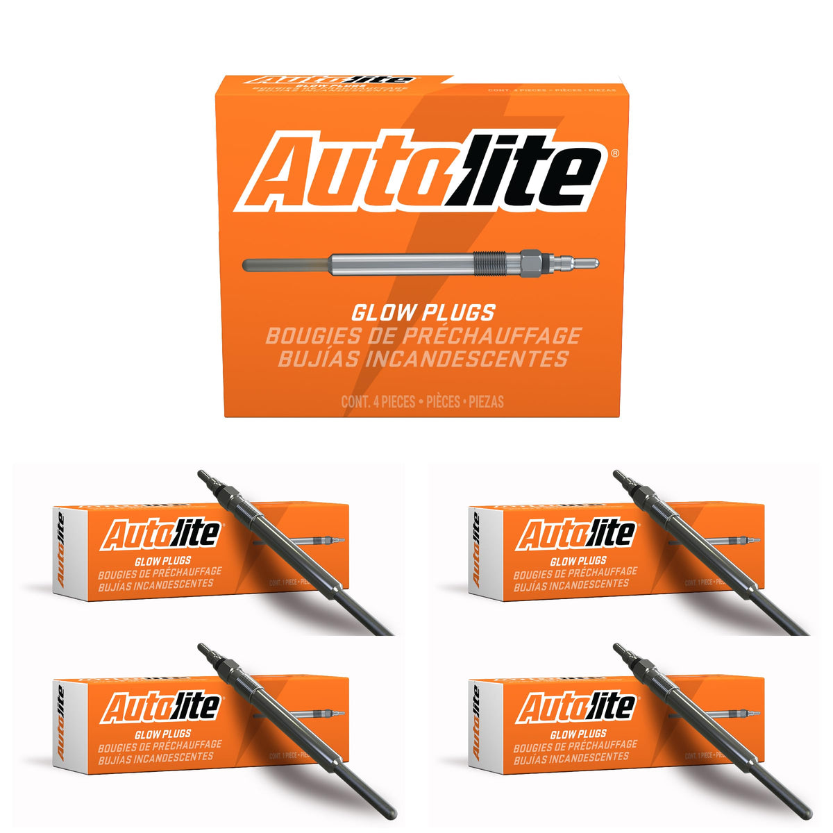 1.9L TDI Glow Plug Kit 1996-2008 OEM