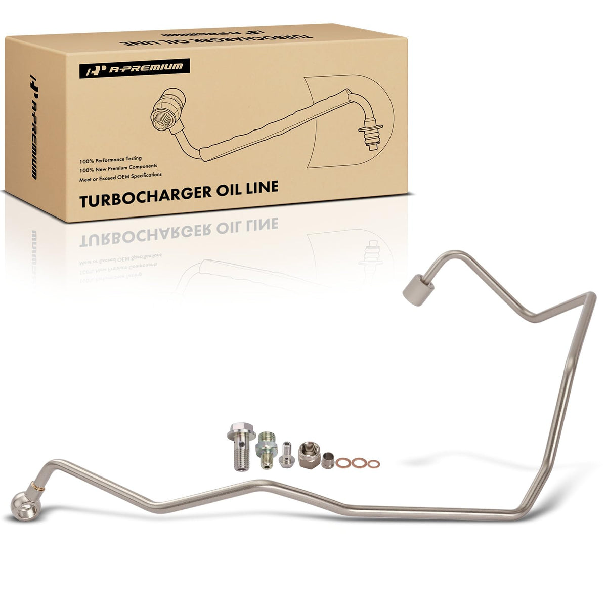 1.9L TDI Turbo Oil Feed Line 1998-2004 OEM