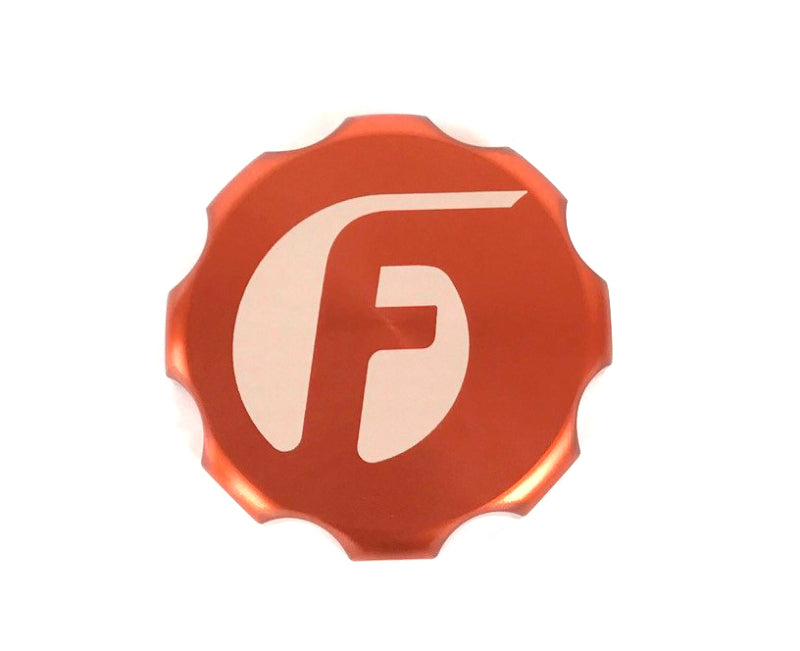 Fleece Performance 03-20016 Cummins Billet Oil Cap Cover - Red | FPE-OC-CR-F-RED