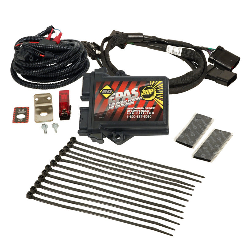 BD Diesel 19-22 Dodge Cummins 6.7L Pick-up/Cab-Chassis E-PAS Positive Air Shut-Off - Positive Air Shutdown | 1036753