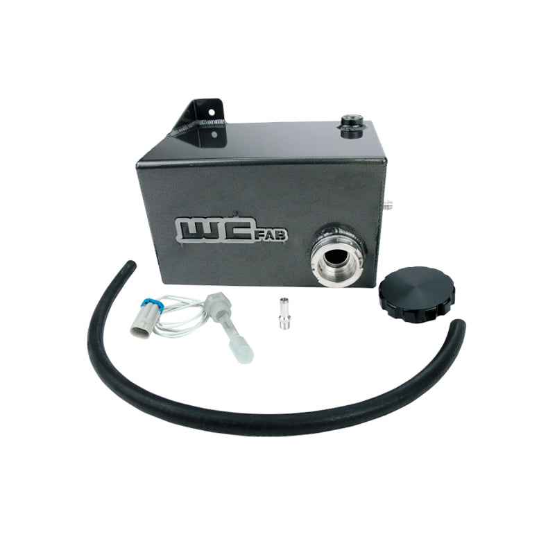 Wehrli 01-07 Chevrolet 6.6L LB7/LLY/LBZ Duramax OEM Placement Coolant Tank Kit - Gloss Black - Coolant Reservoir | WCF100645-GB