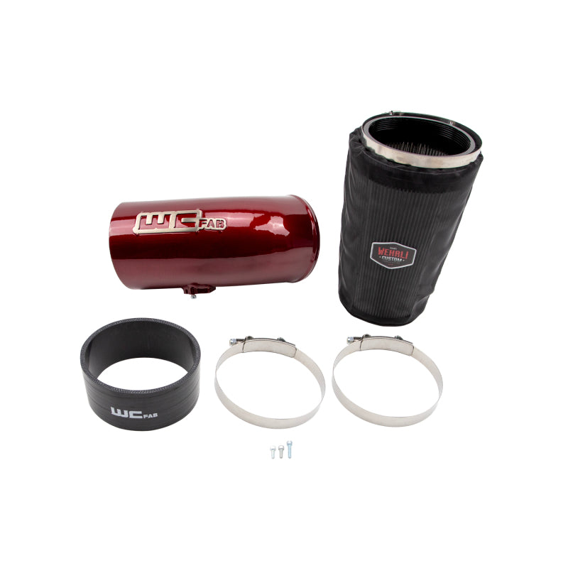 Wehrli Cummins High Mount 2nd Gen Swap 5in Intake Kit - Candy Teal - Cold Air Intake | WCF100827-CT