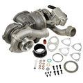 BD Diesel Screamer V2S Twin Turbo System - Ford 6.4L 2008-2010 w/o Air Intake Kit - Turbocharger | 1047083