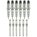 Industrial Injection 07.5-12 Cummins 6.7L Reman Stock Injector Pack w/ Connecting Tubes - Set of 6 - Injector Set | 21D303