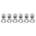 Industrial Injection 94-98 Dodge 12V Mahle Piston .040 Oversized Coated Champ. Fly Cut - Piston Set | PDM-03513FCC.040