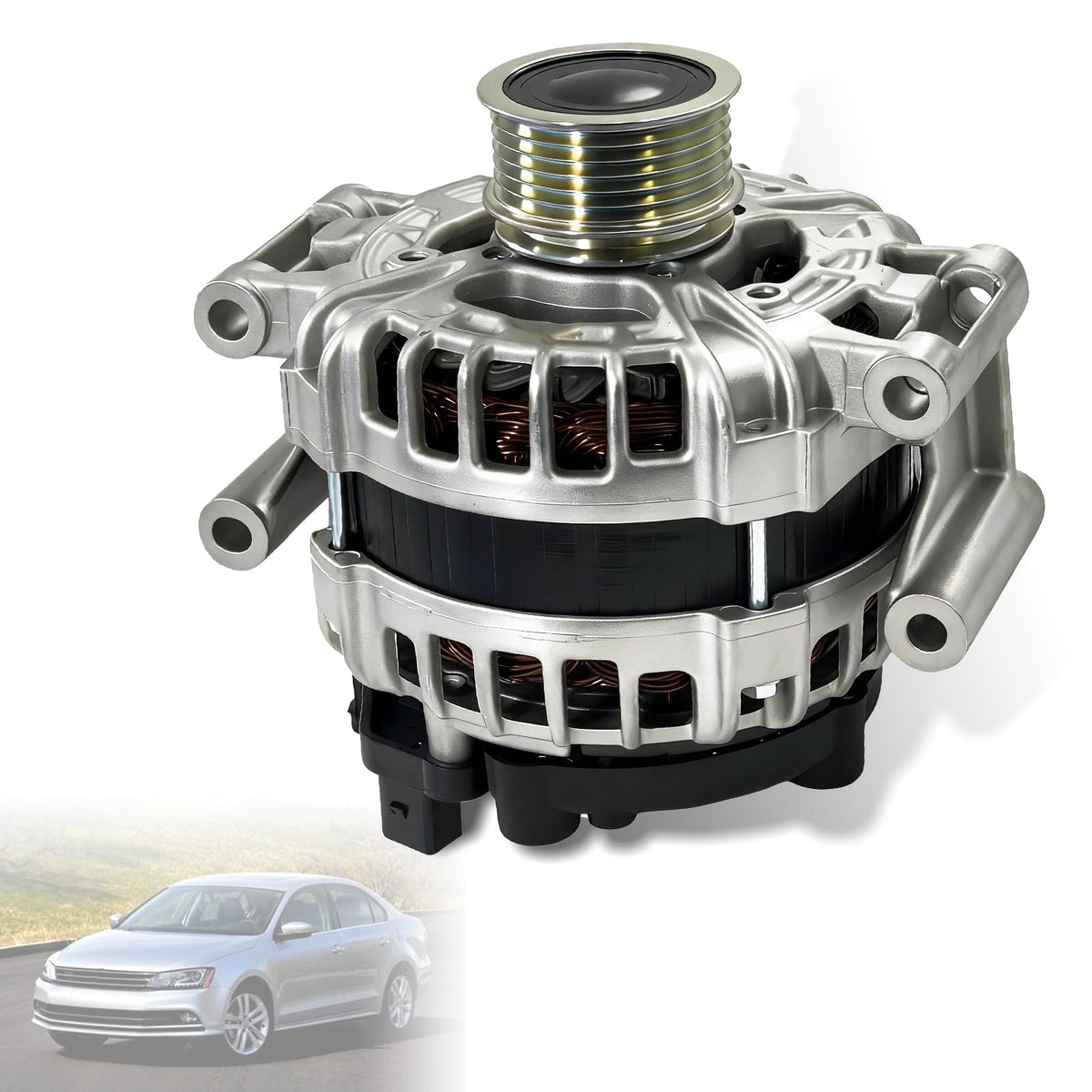 2.0L TDI Alternator 2013-2017 OEM