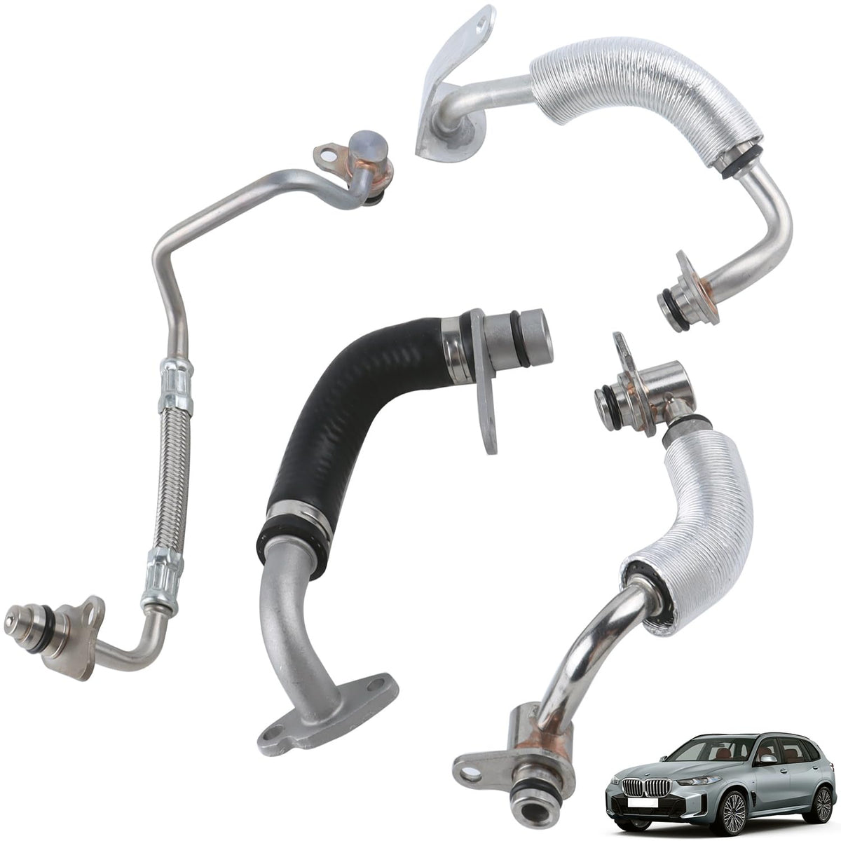 2.0L TDI Turbo Oil Feed Line 2010-2018 OEM