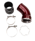 Wehrli 06-10 GM LBZ/LMM Duramax Passenger Side Intercooler Outlet Elbow Kit - Candy Teal | WCF100466-CT
