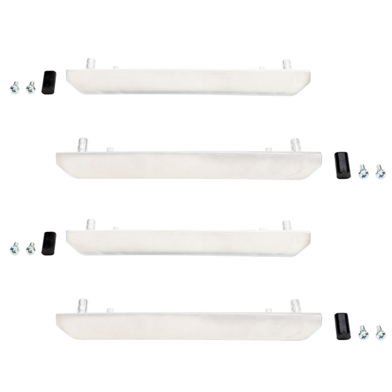 Wehrli 2020+ GMC 2500/3500HD Fender Flare Marker Light Delete Kit w/o Logo - Raw Finish - Light Accessories and Wiring | WCF100391