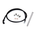 Fleece Performance Duramax Remote Turbo Oil Feed Line Kit for 01-16 6.6L Duramax Turbochargers - Oil Line Kit | FPE-DTFL-0116