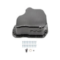 Wehrli 01-10 GM Duramax WCFab X PPE High Capacity Aluminum Oil Pan - Flat Black | WCF100131-FB