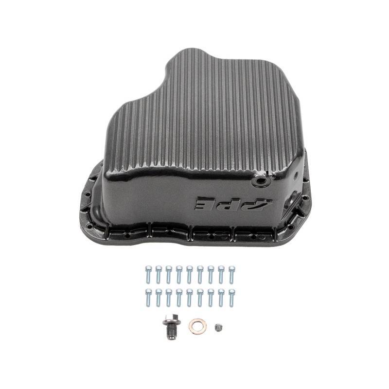Wehrli 01-10 GM Duramax WCFab X PPE High Capacity Aluminum Oil Pan - Bronze Chrome | WCF100131-BC