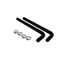 Fleece Performance 99-02 Dodge 2500/3500 Cummins 5.9L Heater Feed and Return Hose Kit | FPE-CUMM-HCL-KIT-9902