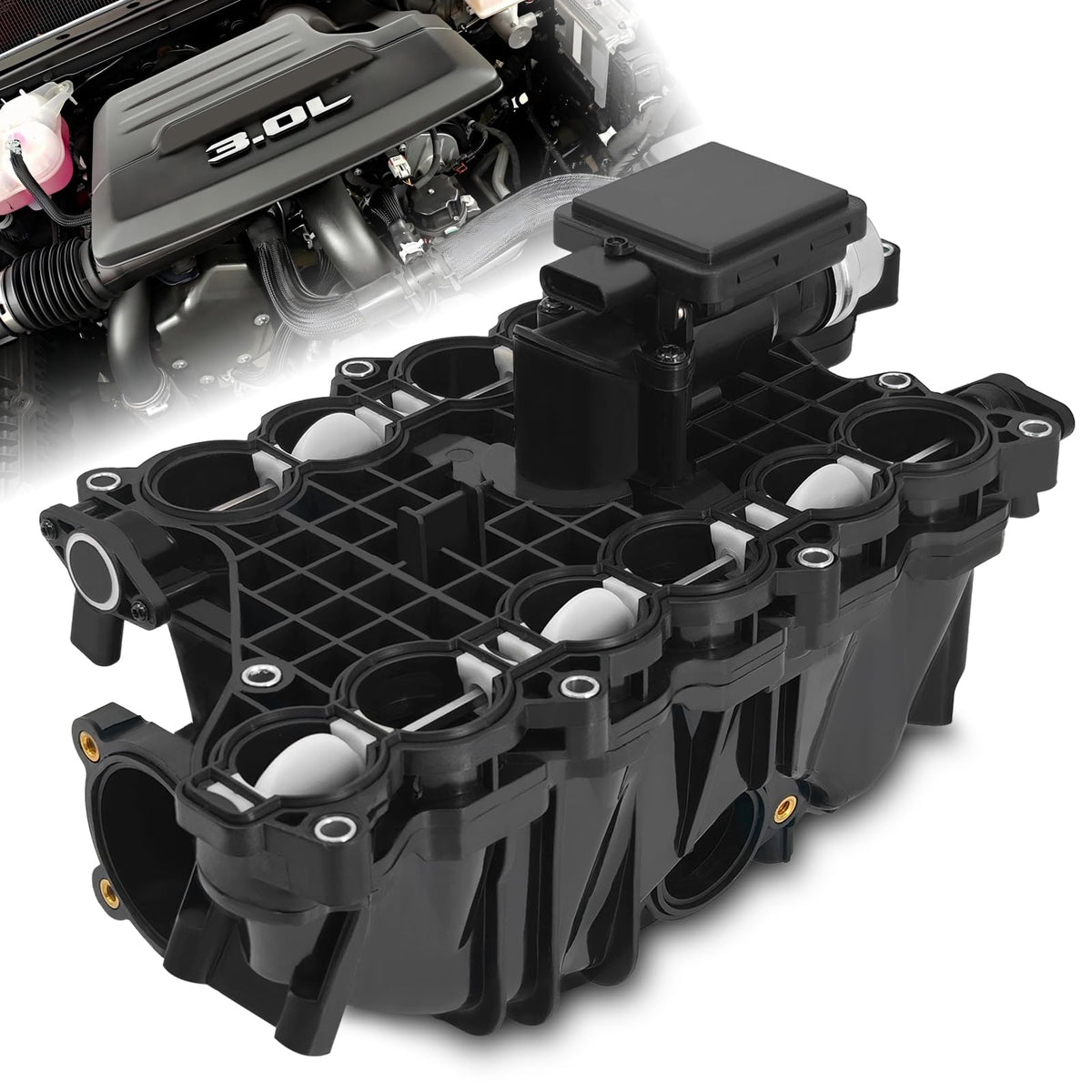 3.0L EcoDiesel Exhaust Manifold 2021-2023 OEM