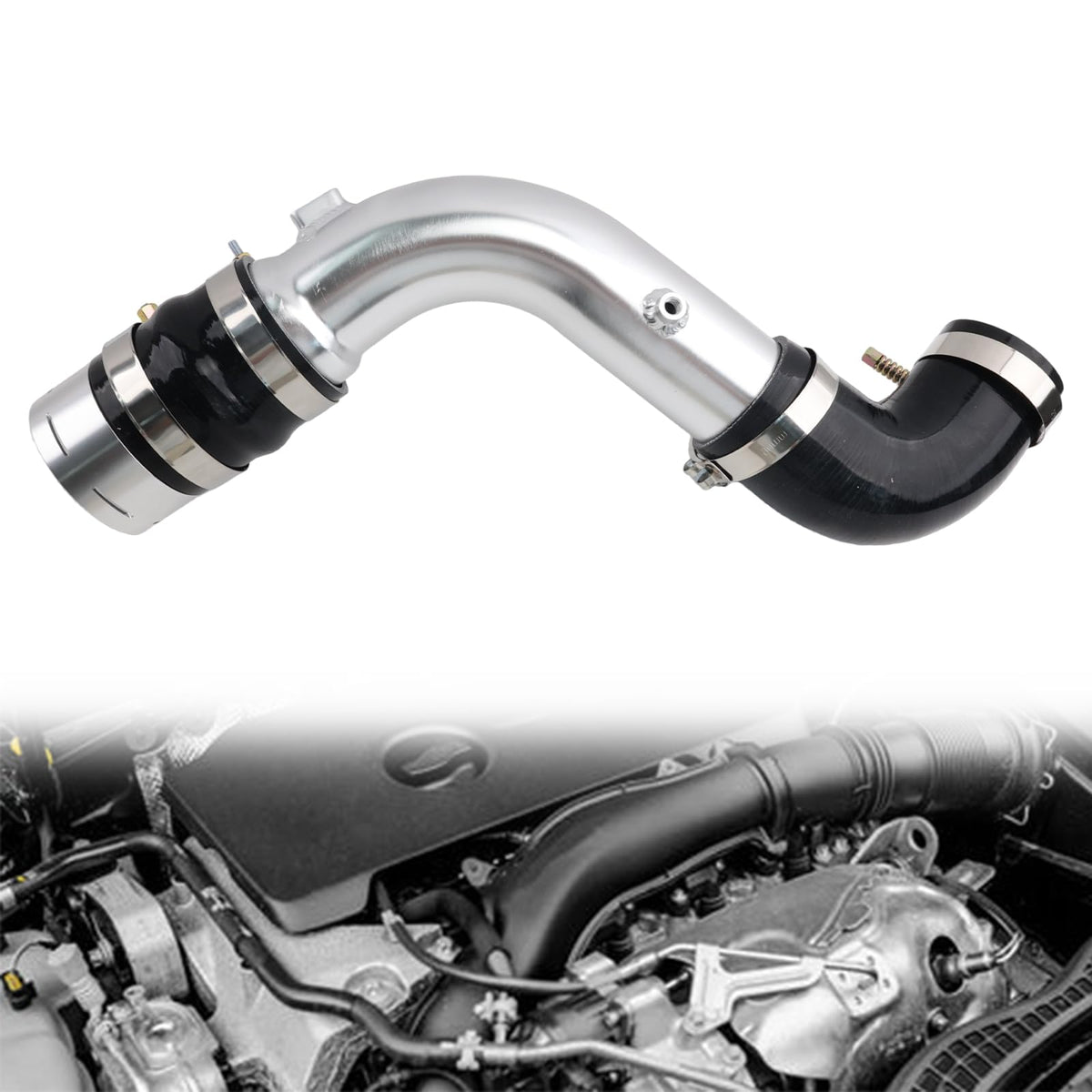 3.0L Power Stroke Intercooler Boot Kit 2017-2024 OEM