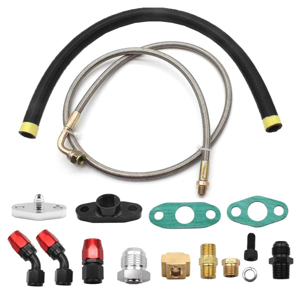 3.0L Power Stroke Turbo Oil Feed Line 2018-2019 OEM