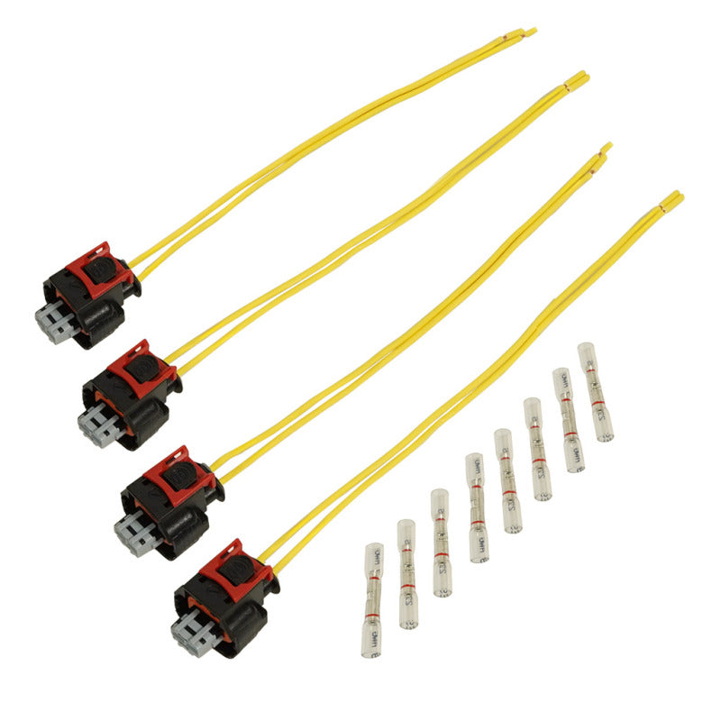 BD Diesel 2017+ Chevy/GM L5P Injector Connector Pigtail Kit - 4 Pack - Injector Set for L5P Duramax | 1050458