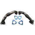 Wehrli 17-24 Chevrolet 6.6L L5P Duramax 2in Stainless Up Pipe Kit w/Gaskets - Up-Pipe Kit | WCF100624