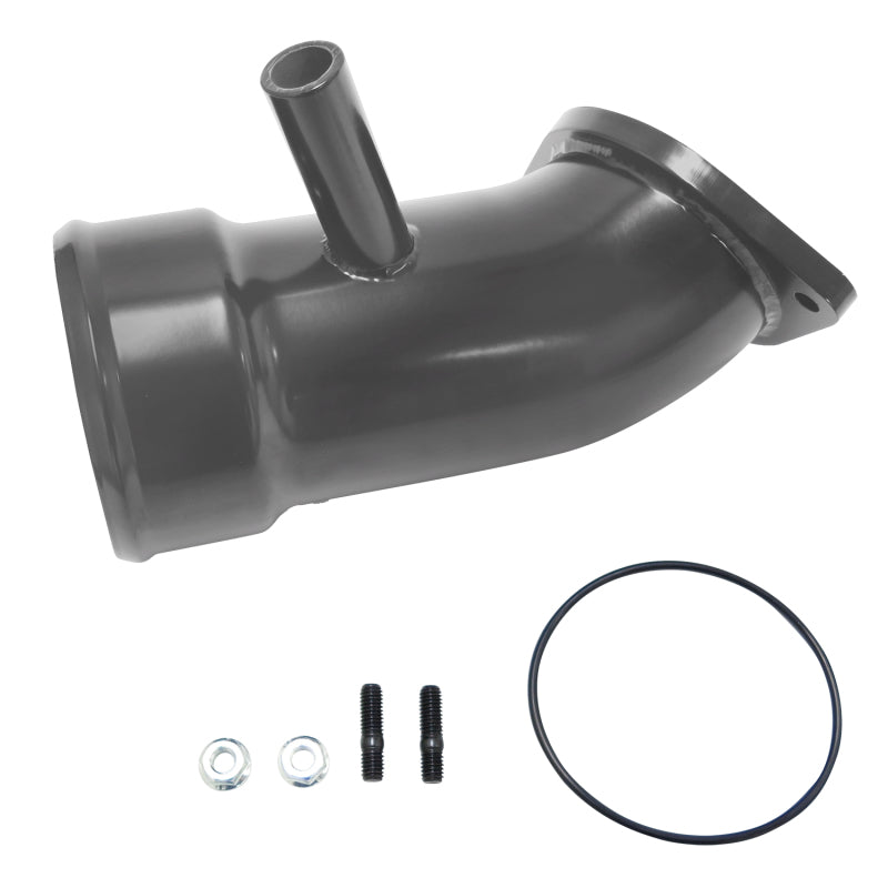 Wehrli 17-19 Chevrolet 6.6L L5P Duramax 3.5in Intake Horn w/PCV Port - Bengal Blue - Air Intake Component | WCF100721-BB