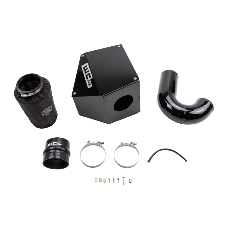 Wehrli 98.5-02 Cummins 5.9L 4in Intake Kit - Semi-Gloss Black - Cold Air Intake | WCF100562-SGB