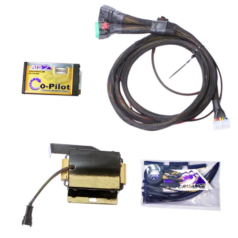 ATS Diesel 2007.5-2009 Dodge 68RFE CoPilot Lock-Up and Line Pressure Kit - Transmission Controller | 601-901-2326