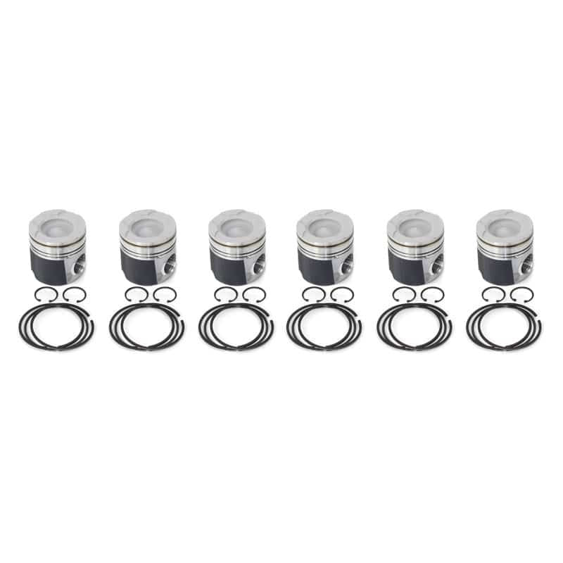Industrial Injection 04.5-07 Dodge 24V STD w/Rings / Wrist Pins / Clips (Set) - Piston Set | PDM-3673