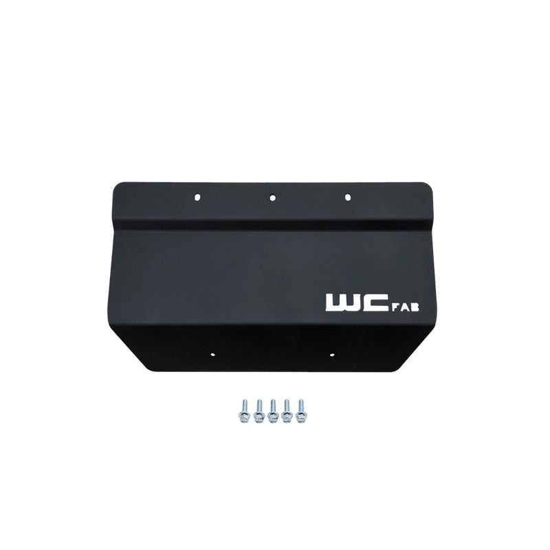 Wehrli 01-10 GM Duramax 6.6L Lower Splash Shield Kit - Semi-Gloss Black - Engine Cover | WCF100463-SGB