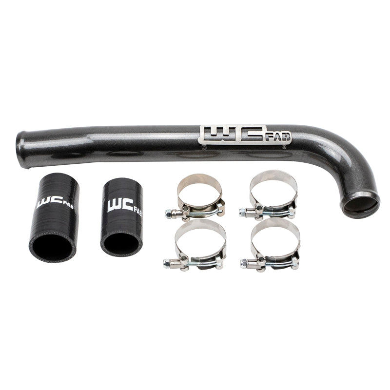 Wehrli 03-09 Cummins Upper Coolant Pipe - Sparkle Bomber Orange - Radiator Hose | WCF100678-SBO