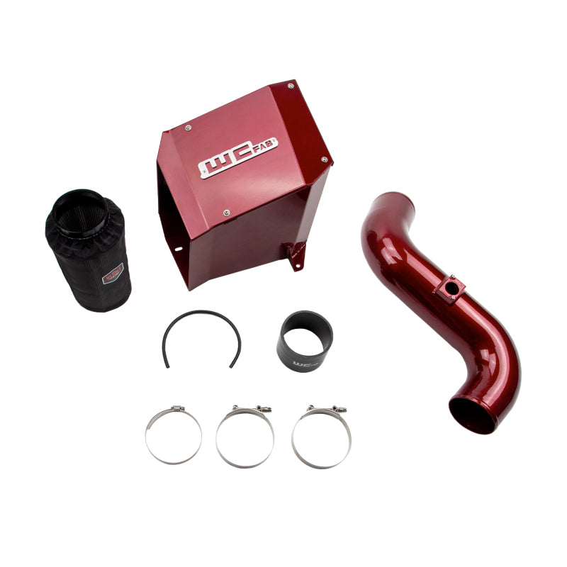 Wehrli 06-07 Duramax LBZ 4in. Intake Kit w/ Air Box - Red - Cold Air Intake for LBZ Duramax | WCF100192-Red