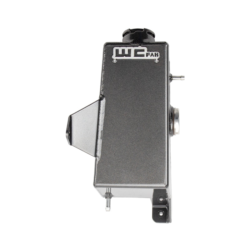 Wehrli 10-12 Cummins 6.7L Coolant Tank (OEM Placement) - WCFab Grey - Coolant Reservoir | WCF100212-GRY
