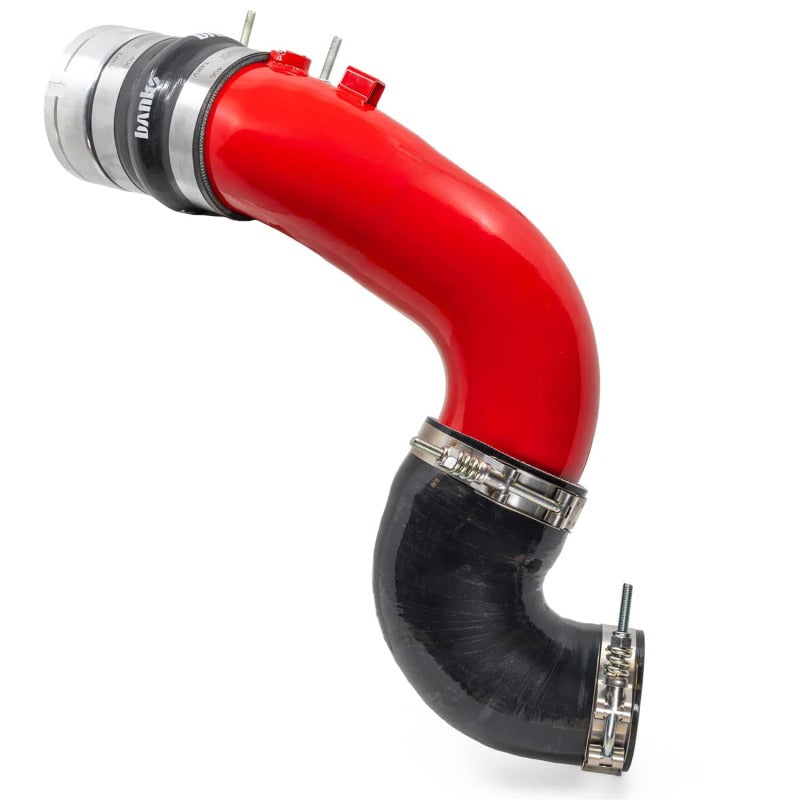 Banks Power 17-26 Ford Super Duty 6.7L Cool Side Boost Tube - Red - Intercooler Ducting | 26016