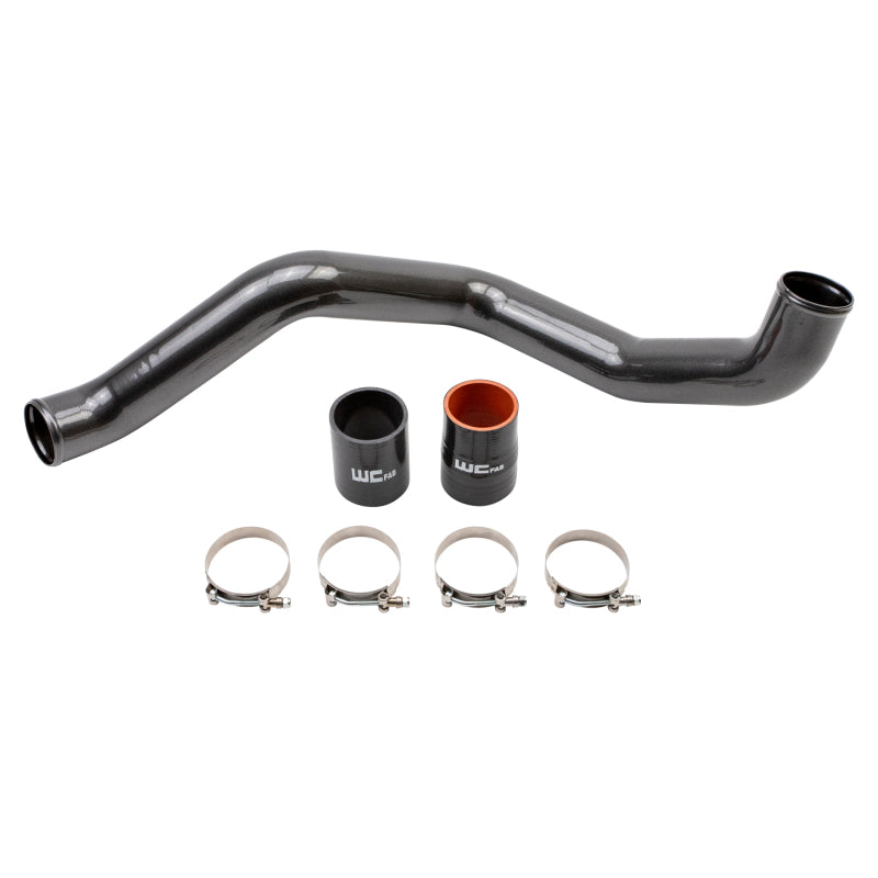 Wehrli 20-26 GM Duramax L5P Driver Side 3in Intercooler Pipe - Sparkle Granny Smith for L5P Duramax | WCF100365-SGS