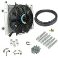 BD Diesel Xtruded Trans Oil Cooler - 5/16 inch Cooler Lines - Transmission Cooler | 1030606-5/16