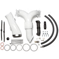 Wehrli 20-26 Power Stroke 6.7L High Flow Y-Bridge Kit - Gloss White - Intake Elbow | WCF100139-GW