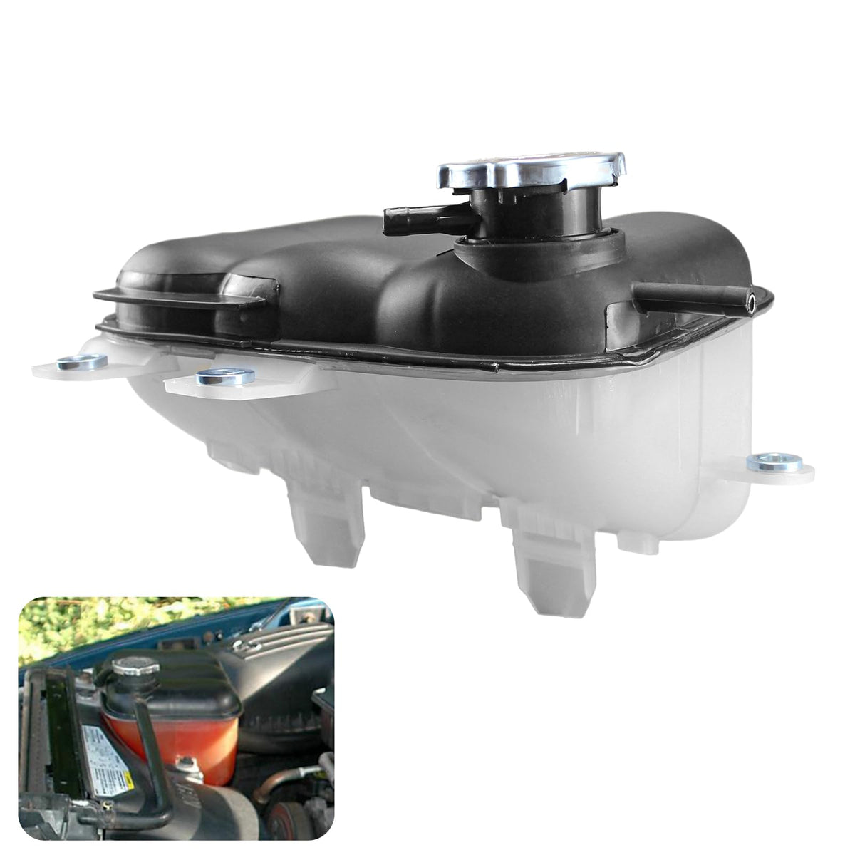 5.9L Cummins 24V Coolant Reservoir Tank 2002-2002 OEM