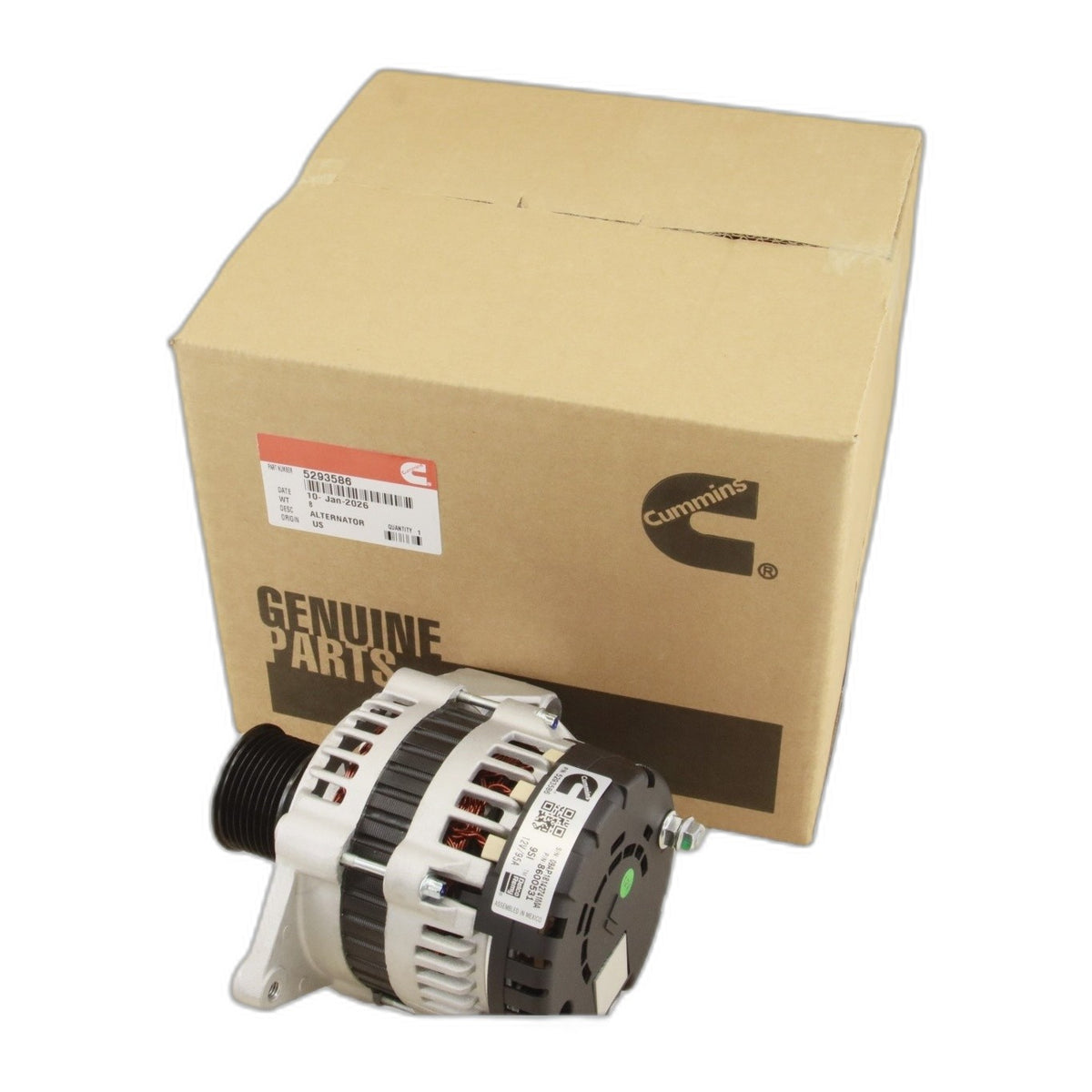 5.9L Cummins Alternator - Remanufactured Direct-Fit Diesel Replacement