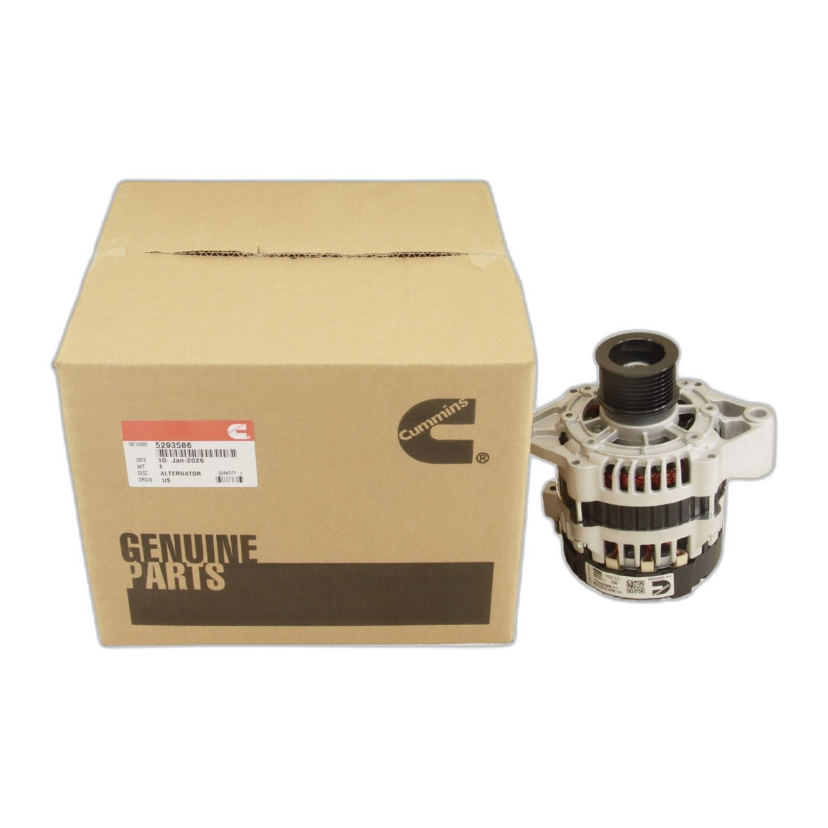 5.9L Cummins Alternator - Remanufactured Direct-Fit Diesel Replacement
