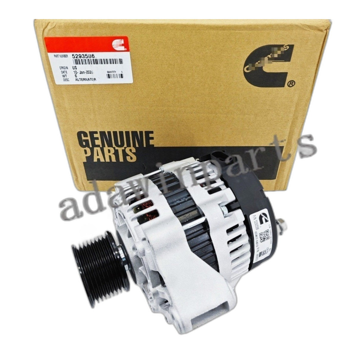5.9L Cummins Alternator - Remanufactured Direct-Fit Diesel Replacement