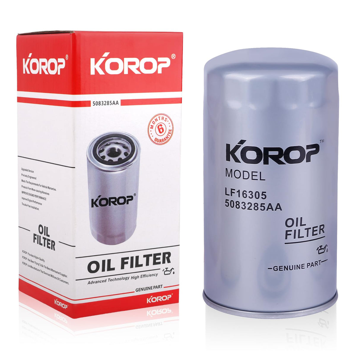 5.9L Cummins Common Rail Oil Filter 2007-2024 OEM